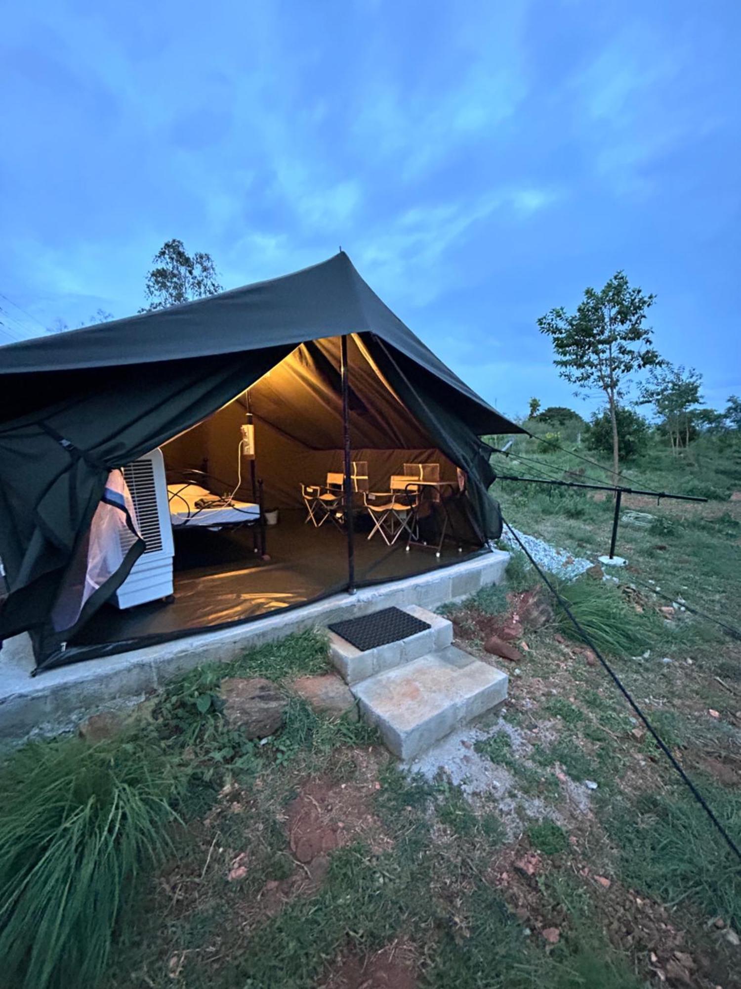מלון Malavalli Wilderness Jungle Camp מראה חיצוני תמונה